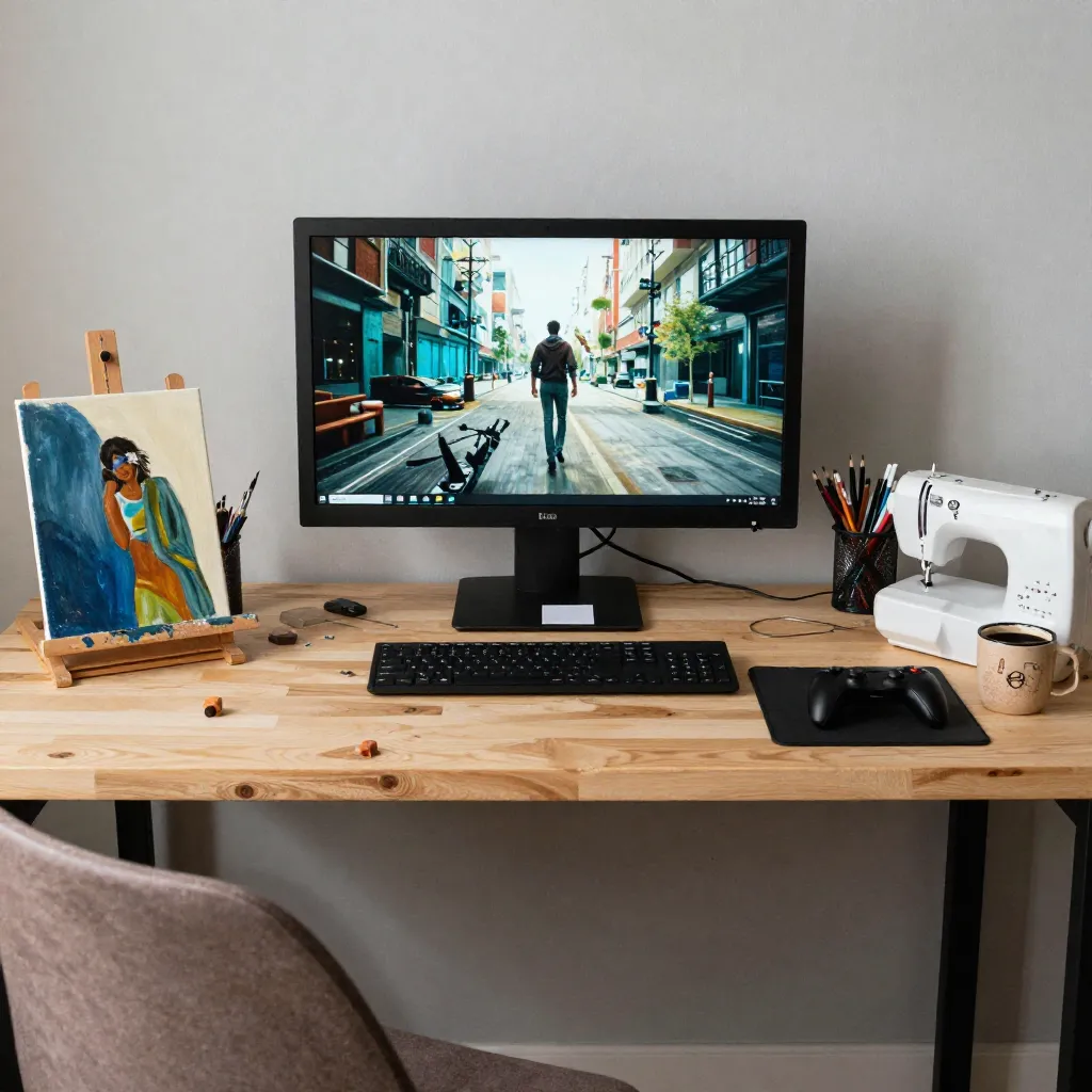 Adjustable lighting system with color temperature control